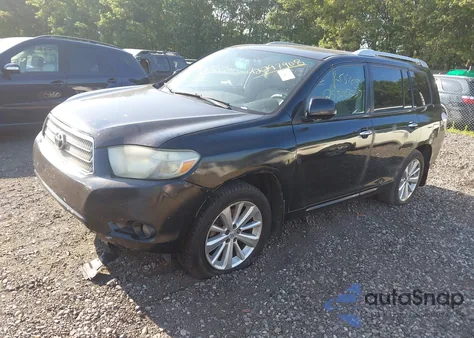 2008 Toyota Highlander Hybrid Limited z USA, uszkodzony, nr VIN JTEEW44A482021525
